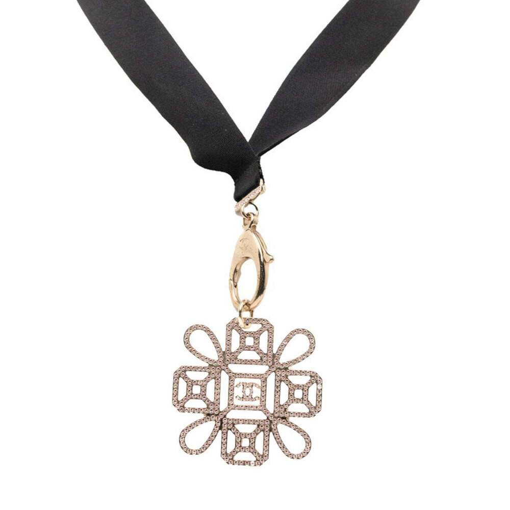 CHANEL Black Logo Necklace - Picture 2 of 7